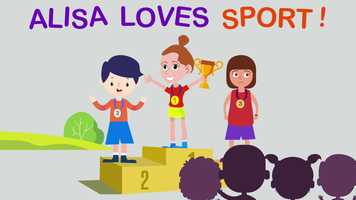 Free download cartoon sports video and edit with RedcoolMedia movie maker MovieStudio video editor online and AudioStudio audio editor onlin