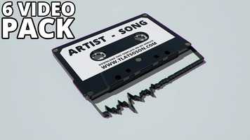 Free download Cassette Music Visualizer Template ( 6 Video Pack Bundle ) DOWNLOAD AVAILABLE!!! video and edit with RedcoolMedia movie maker MovieStudio video editor online and AudioStudio audio editor onlin