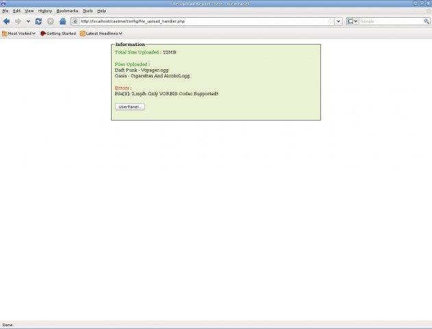 Download web tool or web app CastME!