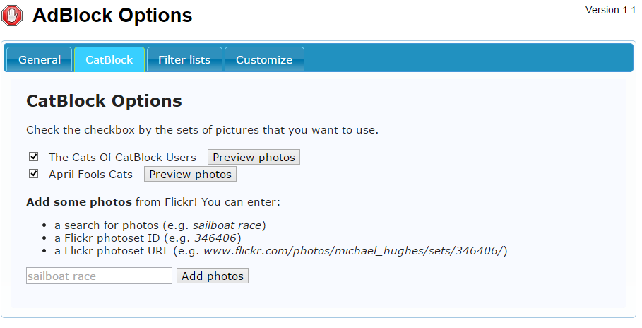 Download web tool or web app CatBlock Download web tool or web app CatBlock