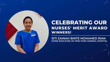 Free download Celebrating our NMA recipients - Nurse Educator Siti Zainah Binte Mohamed Rian video and edit with RedcoolMedia movie maker MovieStudio video editor online and AudioStudio audio editor onlin
