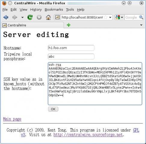 Download web tool or web app CentralWire