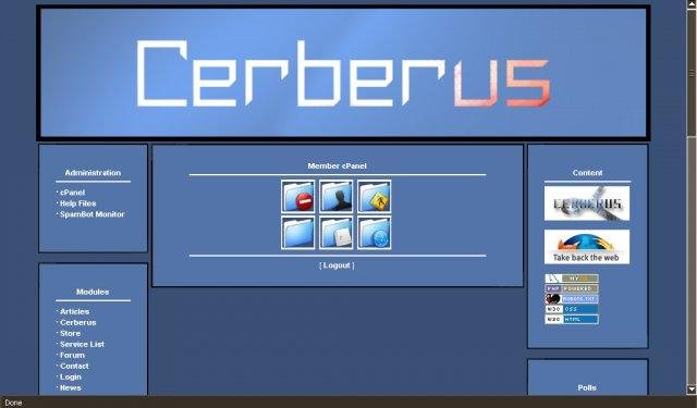 Download web tool or web app Cerberus Content Management System Download web tool or web app Cerberus Content Management System
