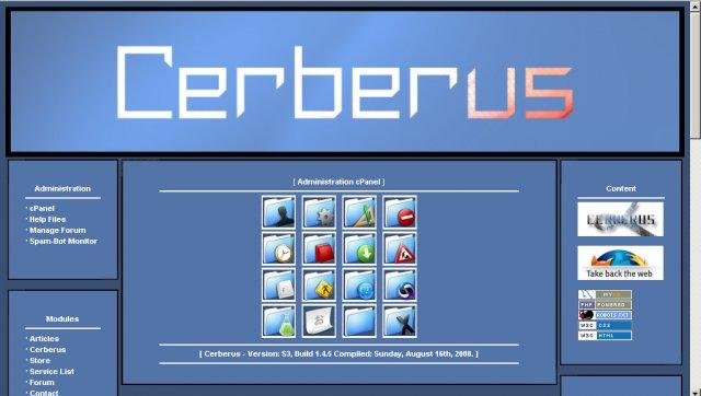 Download web tool or web app Cerberus Content Management System Download web tool or web app Cerberus Content Management System