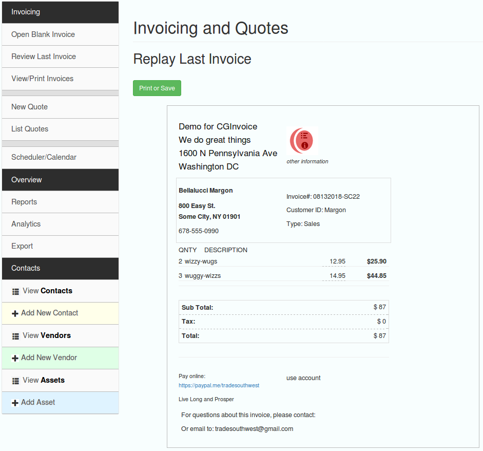 Download web tool or web app cg-invoice Download web tool or web app cg-invoice