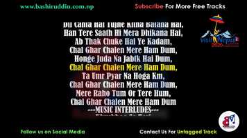 Free download Chal Ghar Chalen (Arijit Singh) - Karaoke With Lyrics video and edit with RedcoolMedia movie maker MovieStudio video editor online and AudioStudio audio editor onlin