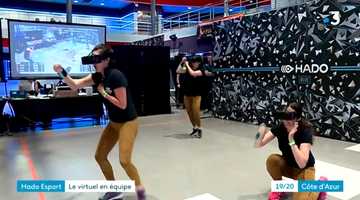 Free download Championnat de France Hado E-sport - Reportage France 3 video and edit with RedcoolMedia movie maker MovieStudio video editor online and AudioStudio audio editor onlin