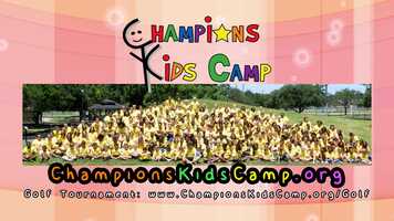 Free download Champions Kids Camp 9th Annual Golf Classic video and edit with RedcoolMedia movie maker MovieStudio video editor online and AudioStudio audio editor onlin