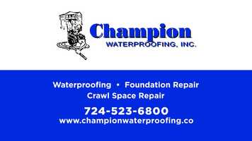 Free download Champion Waterproofing Company | Waterproofing Contractors | Jeannette, PA video and edit with RedcoolMedia movie maker MovieStudio video editor online and AudioStudio audio editor onlin
