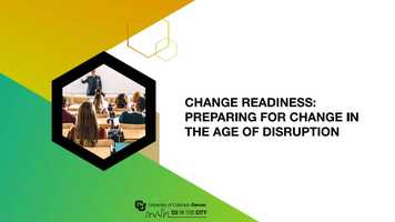 Free download Change Readiness: Preparing for Change in the Age of Disruption video and edit with RedcoolMedia movie maker MovieStudio video editor online and AudioStudio audio editor onlin