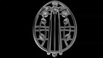Free download Charles Rennie Mackintosh Music  Brooch Cairn 183LCZ video and edit with RedcoolMedia movie maker MovieStudio video editor online and AudioStudio audio editor onlin