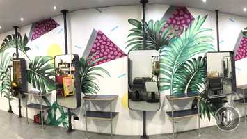 Free download Chops Hairdressers: Mural video and edit with RedcoolMedia movie maker MovieStudio video editor online and AudioStudio audio editor onlin