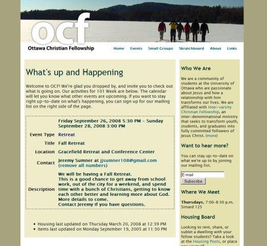 Download web tool or web app Christian Club CMS