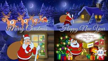 Free download Christmas 2020 and New Year 2020 Animated Card | After Effects Project Files - Videohive template video and edit with RedcoolMedia movie maker MovieStudio video editor online and AudioStudio audio editor onlin