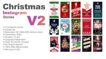 Free download Christmas 2020 Stories v2 | After Effects Project Files - Videohive template video and edit with RedcoolMedia movie maker MovieStudio video editor online and AudioStudio audio editor onlin