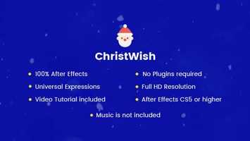Free download ChristWish  A Charismatic Christmas 2020 Wishes Video Card | After Effects Project Files - Videohive template video and edit with RedcoolMedia movie maker MovieStudio video editor online and AudioStudio audio editor onlin