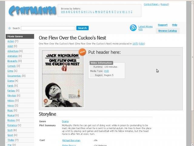 Download web tool or web app Cinemania