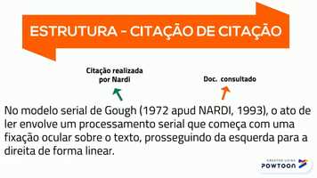 Free download CITAO - ABNT NBR 10520 2002 video and edit with RedcoolMedia movie maker MovieStudio video editor online and AudioStudio audio editor onlin