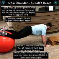Free download CKC Shoulder Swiss Ball Lift + Reach. SStability video and edit with RedcoolMedia movie maker MovieStudio video editor online and AudioStudio audio editor onlin