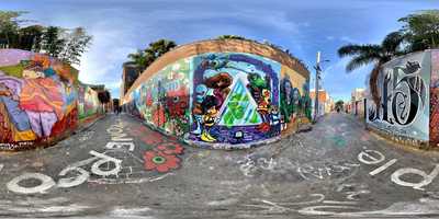 Free download Clarion Alley 360  Graffiti Animation video and edit with RedcoolMedia movie maker MovieStudio video editor online and AudioStudio audio editor onlin