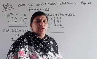 Free download Class 3rd math chapter 2 page no 23  exercise 2.1 video and edit with RedcoolMedia movie maker MovieStudio video editor online and AudioStudio audio editor onlin