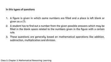 Free download Class 5_Chapter 3_Mathematical Reasoning_Learning video and edit with RedcoolMedia movie maker MovieStudio video editor online and AudioStudio audio editor onlin