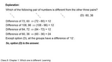 Free download Class 8_Chapter 1_Which one is different_Learning video and edit with RedcoolMedia movie maker MovieStudio video editor online and AudioStudio audio editor onlin