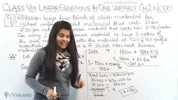 Free download Class 8 Ex 2.4 Q.7 video and edit with RedcoolMedia movie maker MovieStudio video editor online and AudioStudio audio editor onlin