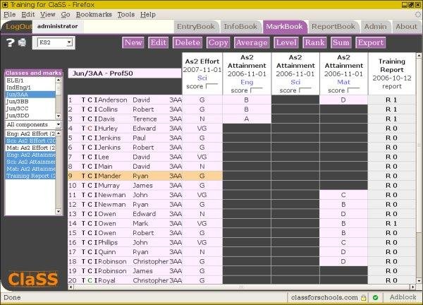Download web tool or web app ClaSS