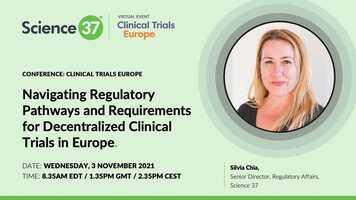 Free download Clinical Trials Europe Session_Science 37 video and edit with RedcoolMedia movie maker MovieStudio video editor online and AudioStudio audio editor onlin