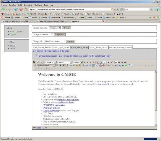 Download web tool or web app CMME