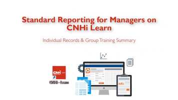 Free download CNHi Learn - Reporting for Managers video and edit with RedcoolMedia movie maker MovieStudio video editor online and AudioStudio audio editor onlin