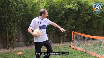 Free download Coach Michaels football tennis session video and edit with RedcoolMedia movie maker MovieStudio video editor online and AudioStudio audio editor onlin