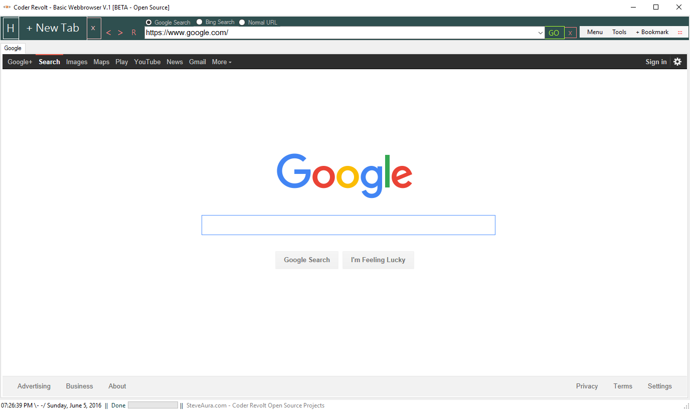 Download web tool or web app Coder Revolt - Web Browser (VB C#) Download web tool or web app Coder Revolt - Web Browser (VB C#)