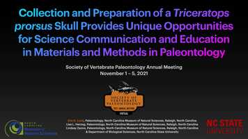 Free download COLLECTION AND PREPARATION OF A TRICERATOPS PRORSUS SKULL PROVIDES UNIQUE OPPORTUNITIES FOR SCIENCE COMMUNICATION AND ... video and edit with RedcoolMedia movie maker MovieStudio video editor online and AudioStudio audio editor onlin