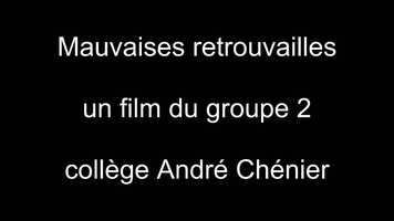 Free download Collge Andr Chnier - Mauvaises retrouvailles video and edit with RedcoolMedia movie maker MovieStudio video editor online and AudioStudio audio editor onlin