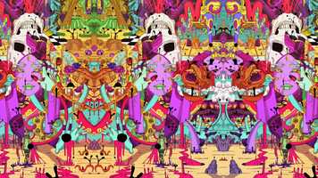 Free download color experimental illustration video and edit with RedcoolMedia movie maker MovieStudio video editor online and AudioStudio audio editor onlin