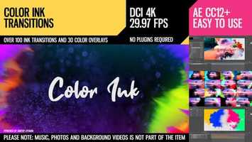 Free download Color Ink Transitions | After Effects Project Files - Videohive template video and edit with RedcoolMedia movie maker MovieStudio video editor online and AudioStudio audio editor onlin