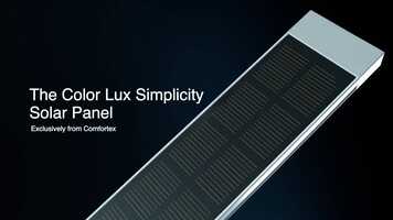 Free download Color Lux Simplicity Solar Panel video and edit with RedcoolMedia movie maker MovieStudio video editor online and AudioStudio audio editor onlin