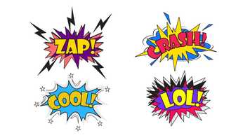 Free download Comic Bubbles After Effects Templates video and edit with RedcoolMedia movie maker MovieStudio video editor online and AudioStudio audio editor onlin