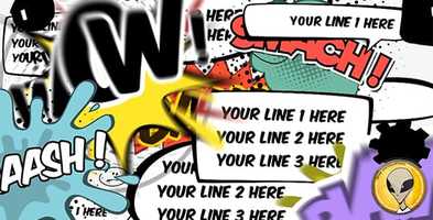 Free download Comics Bubbles Speech Kit | After Effects Project Files - Videohive template video and edit with RedcoolMedia movie maker MovieStudio video editor online and AudioStudio audio editor onlin