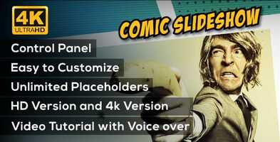 Free download Comic Slideshow Opener Motion Design video and edit with RedcoolMedia movie maker MovieStudio video editor online and AudioStudio audio editor onlin
