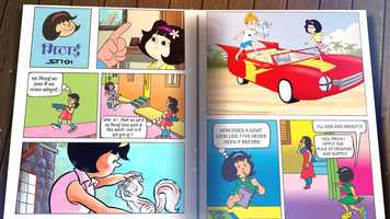 Free download COMICS MONATGE video and edit with RedcoolMedia movie maker MovieStudio video editor online and AudioStudio audio editor onlin