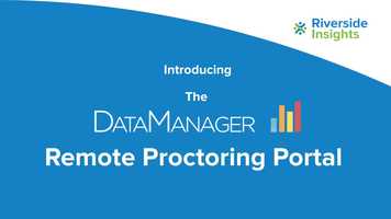Free download Coming Soon - The DataManager Remote Proctoring Portal video and edit with RedcoolMedia movie maker MovieStudio video editor online and AudioStudio audio editor onlin