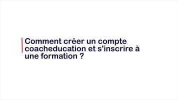 Free download Comment crer un compte coacheducation et sinscrire  une formation ? video and edit with RedcoolMedia movie maker MovieStudio video editor online and AudioStudio audio editor onlin