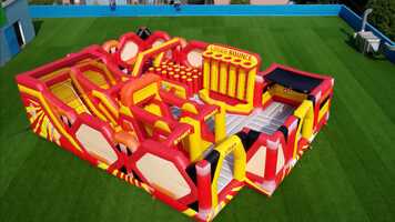 Free download Commercial grade inflatable funcity combo bouncer kids party game from Chinee inflatables GF2-042 video and edit with RedcoolMedia movie maker MovieStudio video editor online and AudioStudio audio editor onlin
