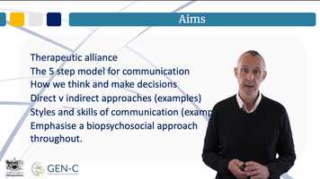 Free download Communication skills and the therapeutic alliance trailer video and edit with RedcoolMedia movie maker MovieStudio video editor online and AudioStudio audio editor onlin