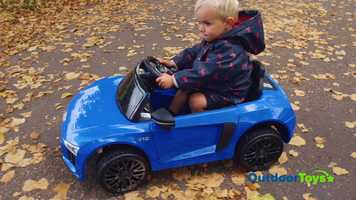 Free download Compact Licensed Audi R8 Spyder 12V Childrens Electric Ride On Toy Car video and edit with RedcoolMedia movie maker MovieStudio video editor online and AudioStudio audio editor onlin