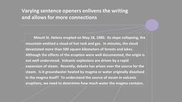 Free download Connecting Sentences in Scientific Writing: Summary video and edit with RedcoolMedia movie maker MovieStudio video editor online and AudioStudio audio editor onlin