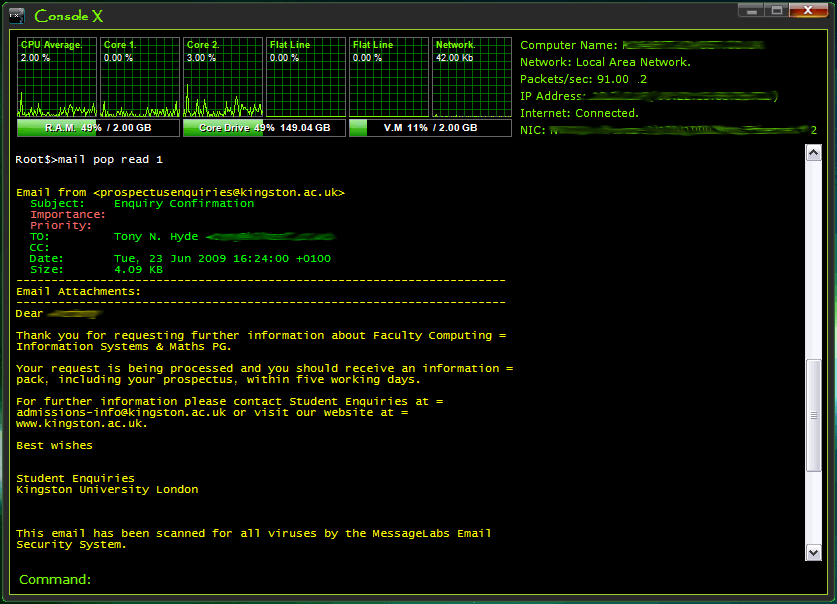 Download web tool or web app ConsoleX